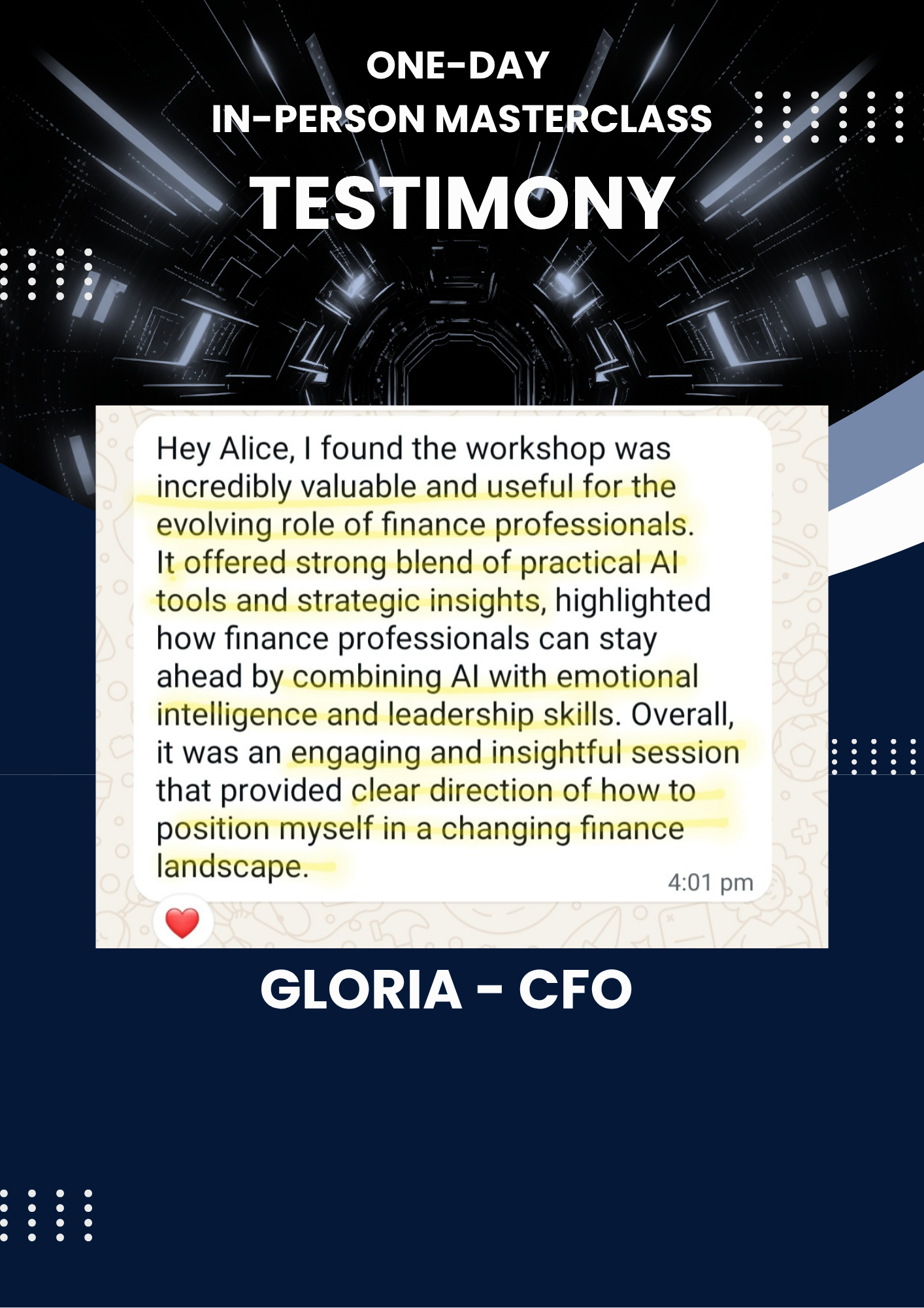 AI x EI = FI²: Future-Proof Your Finance Career – One-Day Masterclass with Van and Alice